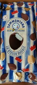 Итальянское мороженное Stecco Ducale Ванильное в шоколадной глазури 84 г Sammontana Доставка только по Санкт-Петербургу