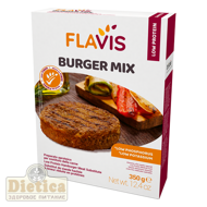 Смесь для бургеров с низким содержанием белка 350 г (Burger Mix) Flavis